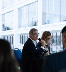 Diego Sueiras, presidente de la FNGA en la PreCOP de Entre Rios